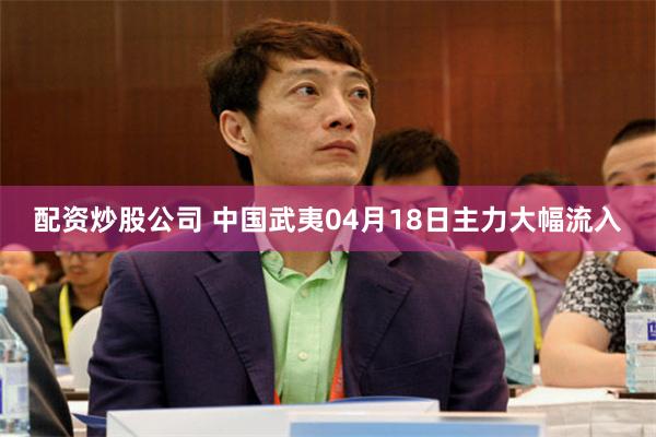 配资炒股公司 中国武夷04月18日主力大幅流入